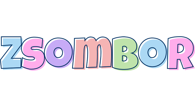 Zsombor pastel logo