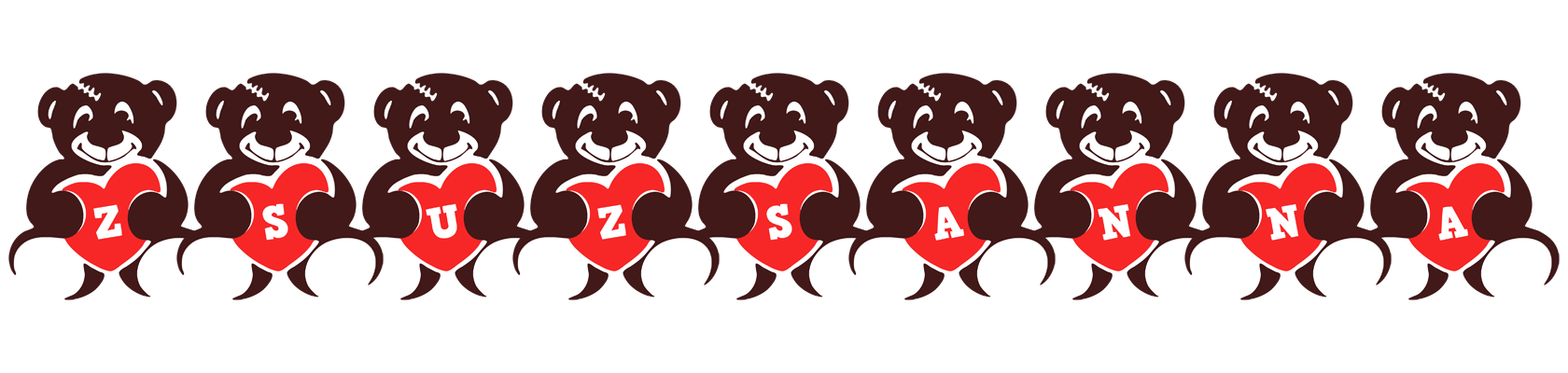 Zsuzsanna bear logo