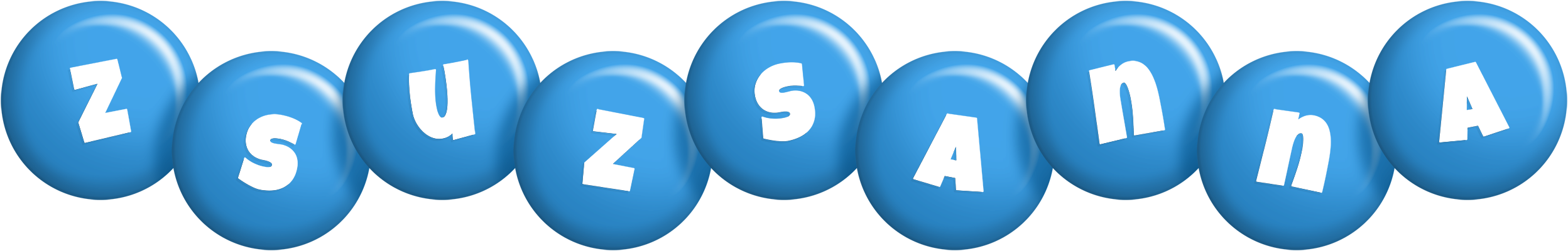 Zsuzsanna candy-blue logo