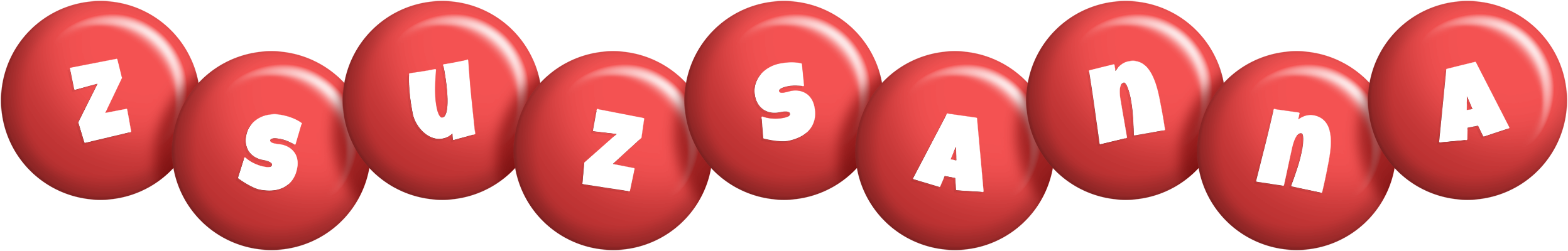 Zsuzsanna candy-red logo