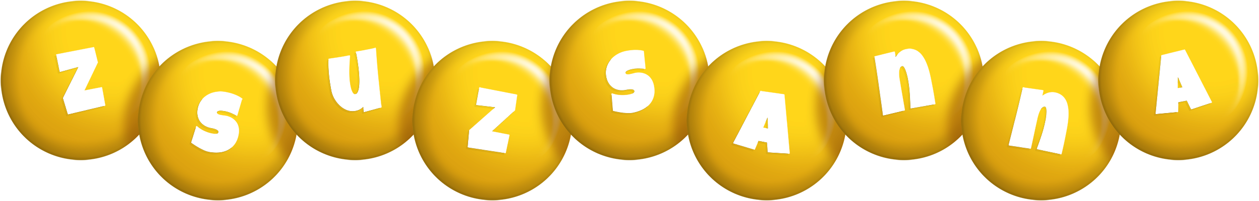 Zsuzsanna candy-yellow logo