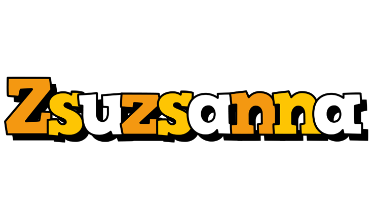 Zsuzsanna cartoon logo