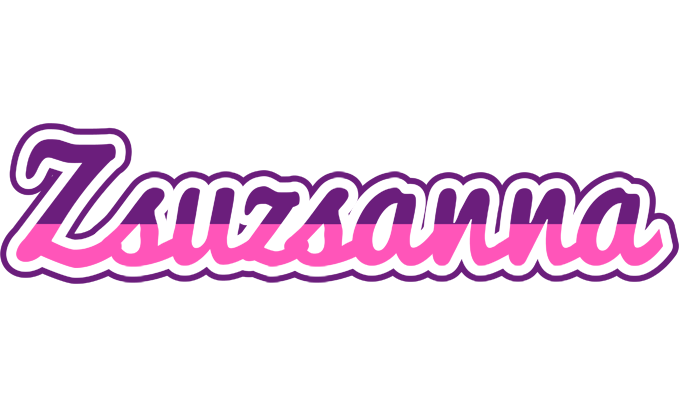 Zsuzsanna cheerful logo