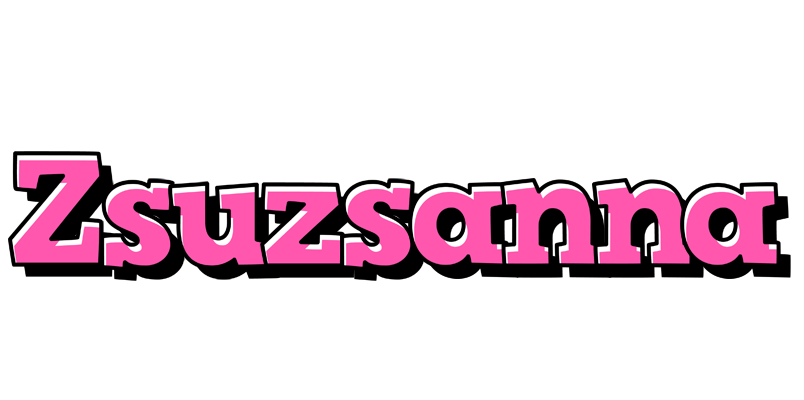 Zsuzsanna girlish logo