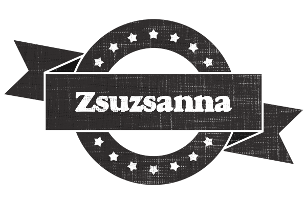 Zsuzsanna grunge logo