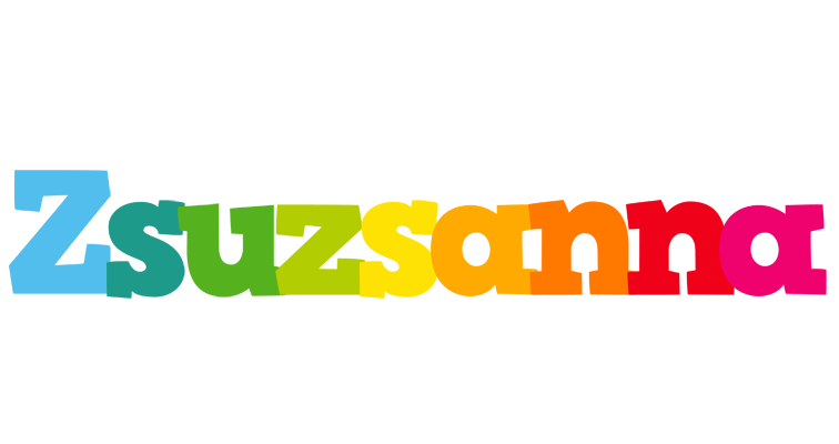 Zsuzsanna rainbows logo