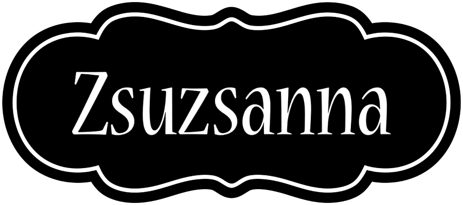 Zsuzsanna welcome logo