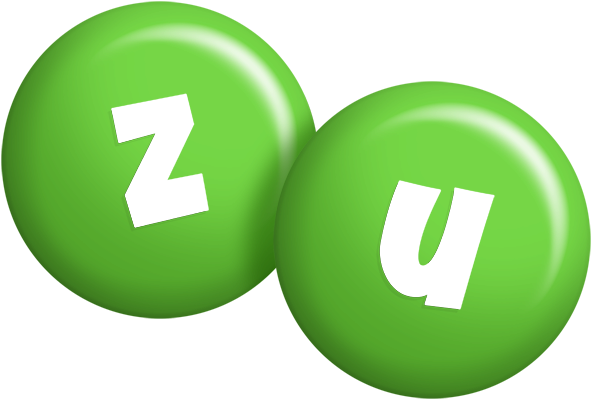 Zu candy-green logo