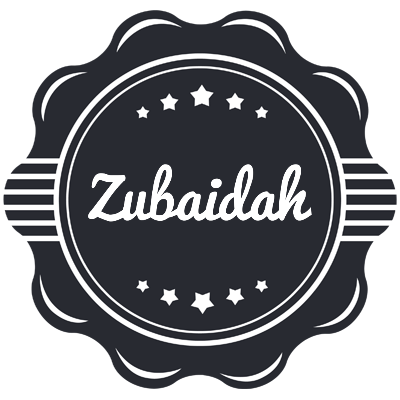 Zubaidah badge logo