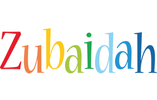 Zubaidah birthday logo