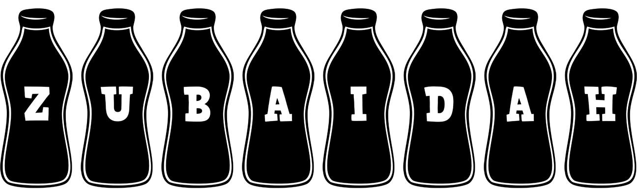 Zubaidah bottle logo