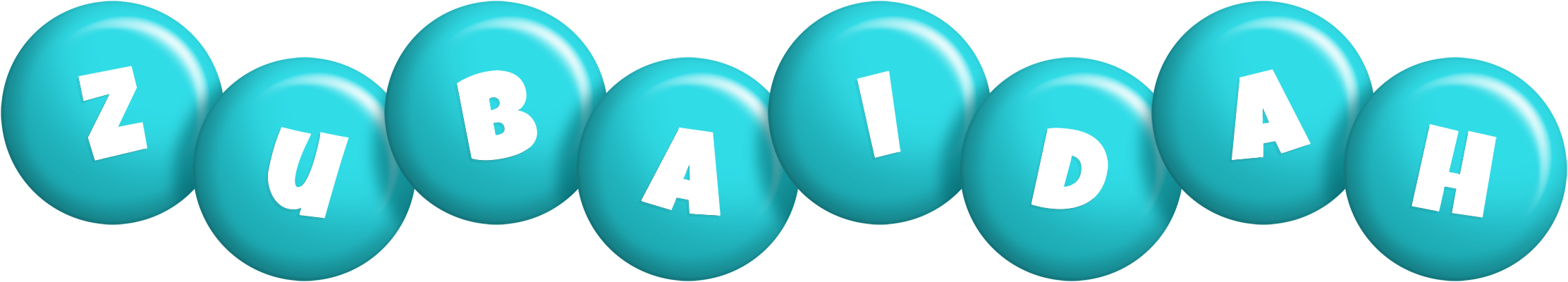 Zubaidah candy-azur logo