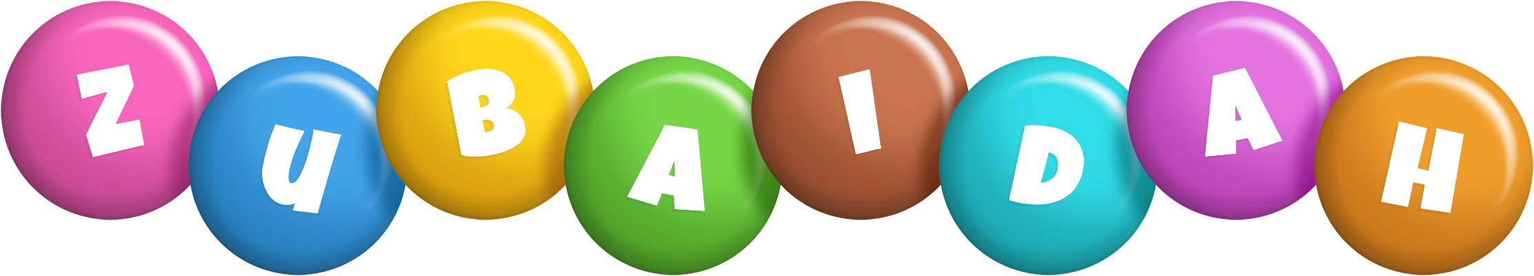Zubaidah candy logo