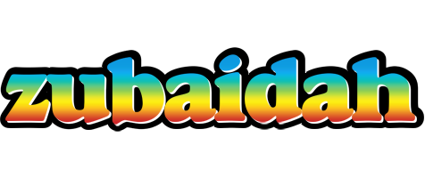 Zubaidah color logo