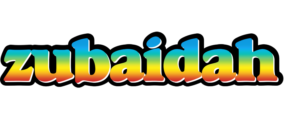 Zubaidah color logo