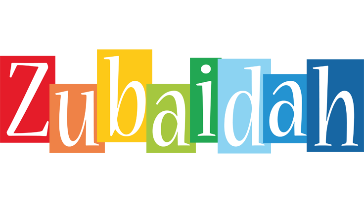Zubaidah colors logo