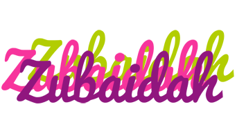 Zubaidah flowers logo