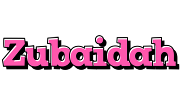 Zubaidah girlish logo