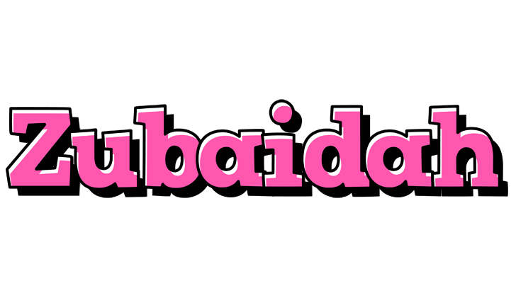 Zubaidah girlish logo