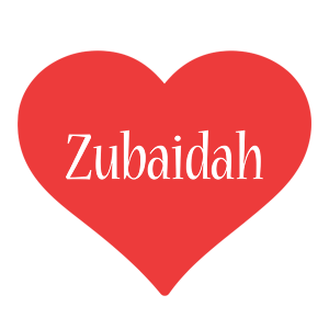 Zubaidah love logo