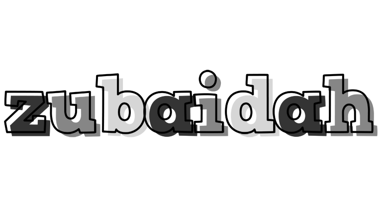 Zubaidah night logo