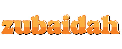 Zubaidah orange logo