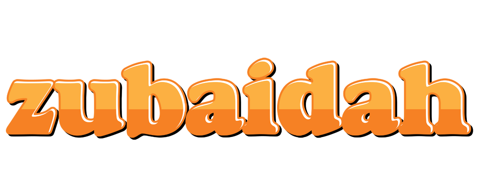 Zubaidah orange logo