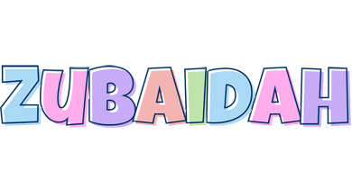 Zubaidah pastel logo