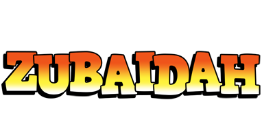 Zubaidah sunset logo