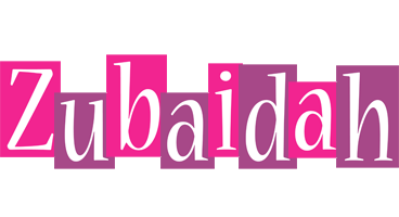 Zubaidah whine logo