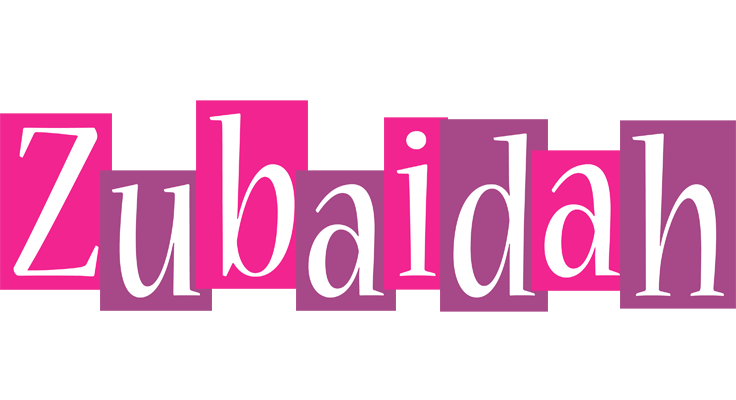 Zubaidah whine logo