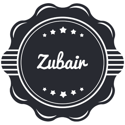Zubair badge logo