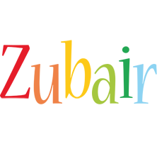 Zubair birthday logo