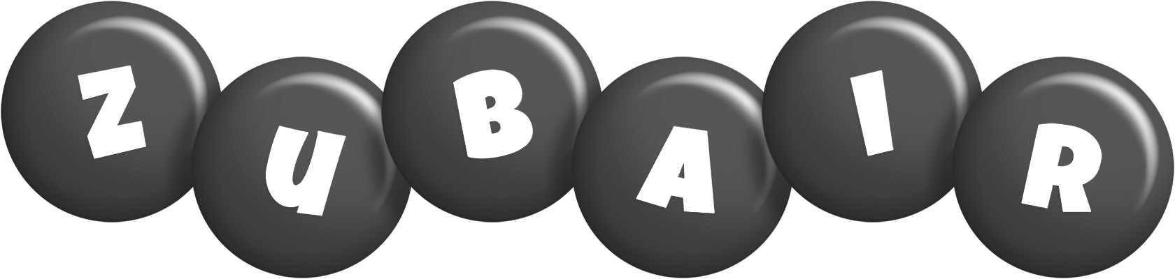 Zubair candy-black logo