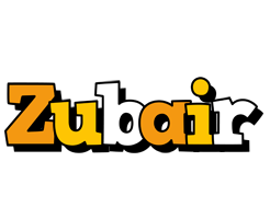 Zubair cartoon logo