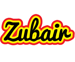 Zubair flaming logo