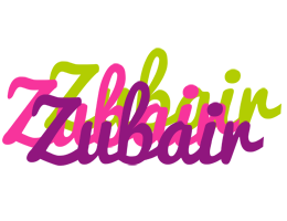 Zubair flowers logo