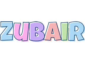 Zubair pastel logo