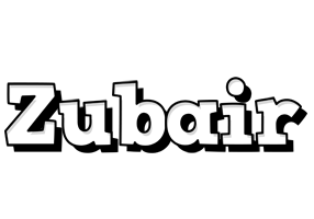 Zubair snowing logo