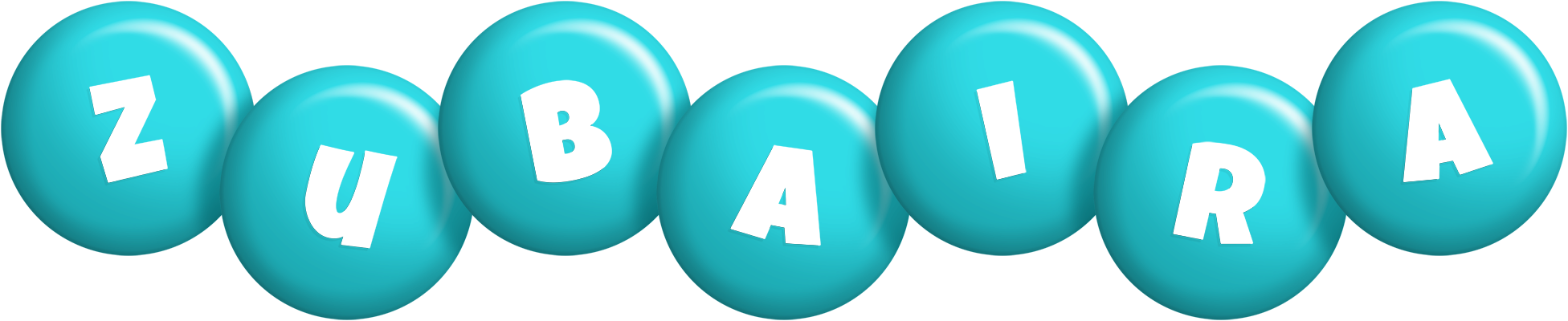 Zubaira candy-azur logo