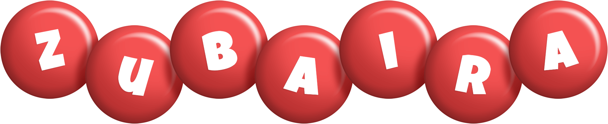 Zubaira candy-red logo