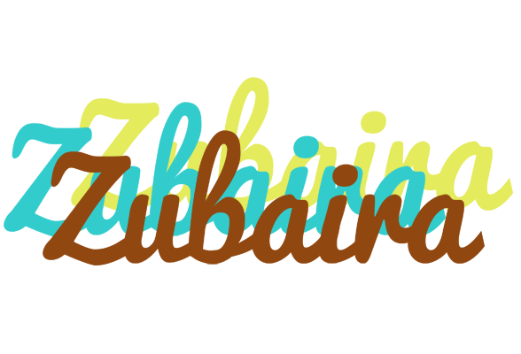 Zubaira cupcake logo