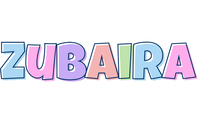 Zubaira pastel logo