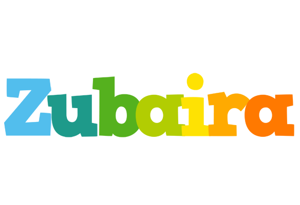 Zubaira rainbows logo