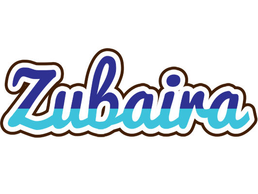 Zubaira raining logo