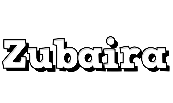 Zubaira snowing logo