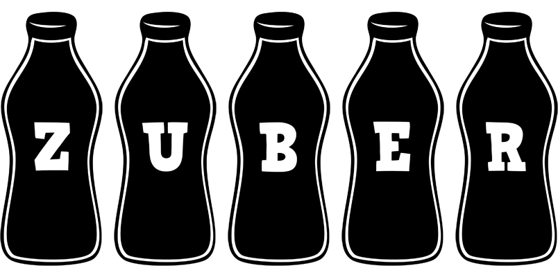 Zuber bottle logo