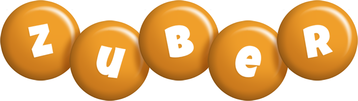 Zuber candy-orange logo