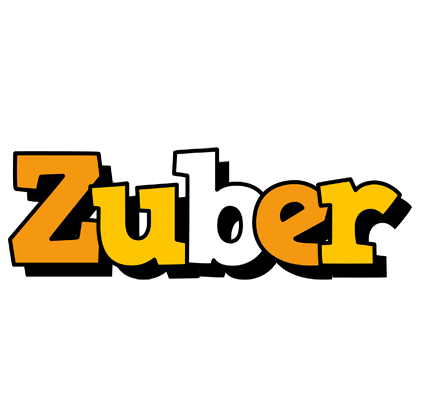 Zuber cartoon logo