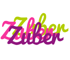 Zuber flowers logo